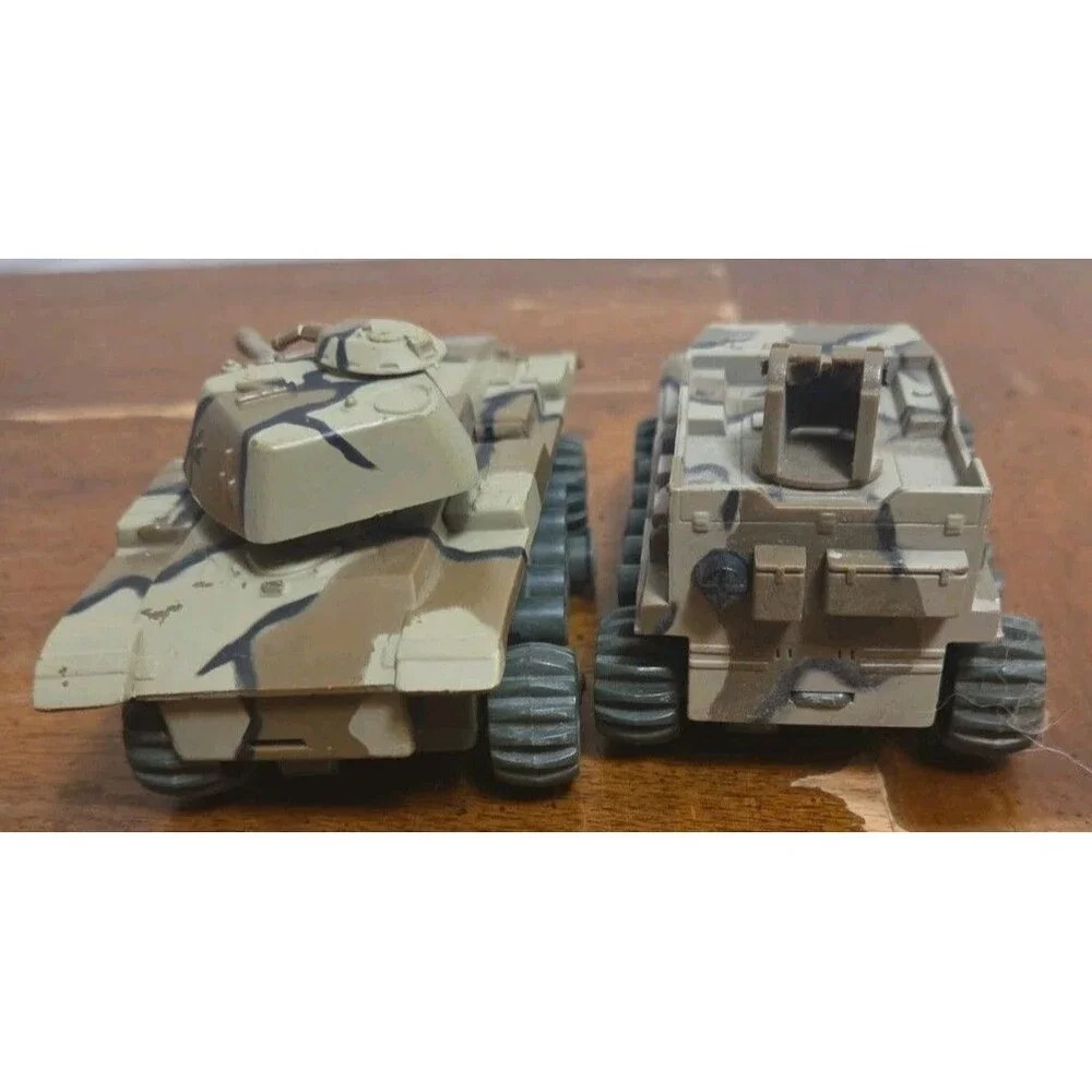 Schaper Stomper 4x4 Mobile Force Tanks Half-Tracks Not Work For Parts 1980s Vntg